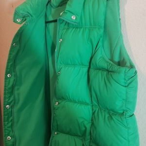 Old Navy green puffer Jacket